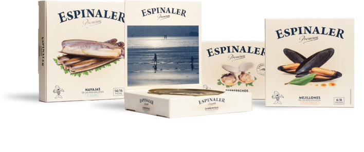 Espinaler gamme Prémium  Espinaler conserverie artisanale de poissons et de fruits de mer gourmets